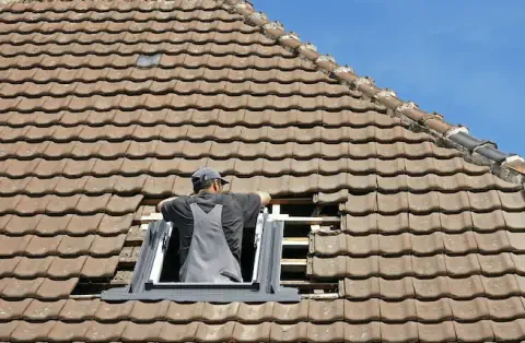 Pose de velux - Cognat-Lyonne